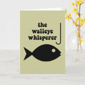 ウイスパーラー魚釣り カード (黄色い花)