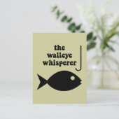 ウイスパーラー魚釣り ポストカード (スタンド正面)