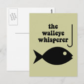 ウイスパーラー魚釣り ポストカード (正面/裏面)