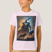 ウイスパー_のスーツ Tシャツ (正面)