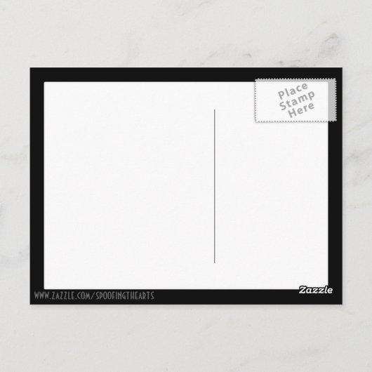 ウイスラーの母がガス得で ポストカード (裏面)