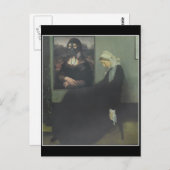 ウイスラーの母がガス得で ポストカード (正面/裏面)