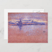 ウイスラーの額に収められたサンダウンの敬礼 ポストカード (正面/裏面)