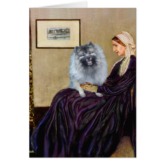 ウイスラーズマザー – Keeshond (F) (正面)