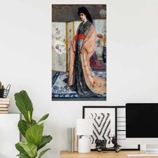 ウイスラープリンセス磁器の国から ポスター (ホームオフィス)