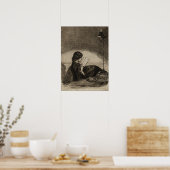 ウイスラー読ズ・バイ・ランプ ポスター (キッチン)