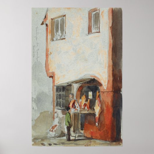 ウイスラー – 肉屋の店 ポスター (正面)