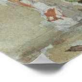 ウイスラー – 肉屋の店 ポスター (角)