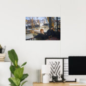 ウイスラー – Thames 1860で羽ばたき ポスター (ホームオフィス)