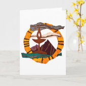 ウイス、ユニタニズムのユニタリアン、ウイ、アリス。 カード (黄色い花)