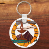 ウイス、ユニタニズムのユニタリアン、ウイ、アリス。 キーホルダー (正面)