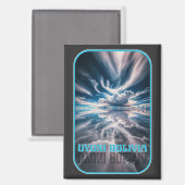 ウイニソルトフラッツボリビア マグネット (正面/裏面)