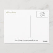 ウイメット峡谷 ポストカード (裏面)