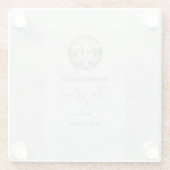 ウイモダンムイ結婚イルカ ガラスコースター (裏面)