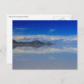 ウイユニ反射 ポストカード (正面/裏面)