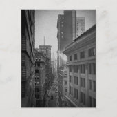 ウイリアム通りノースfromエクスチェンジプレイスニューヨーク ポストカード (正面)