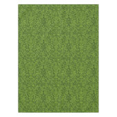 ウイリアム鏡ズAcorns & Oak離れ Pattern Green テーブルクロス (正面)