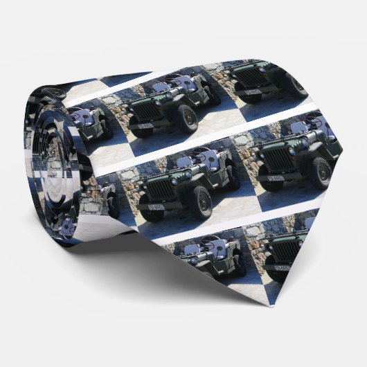 ウイリーのクラシックなジープ ネクタイ (ロール)