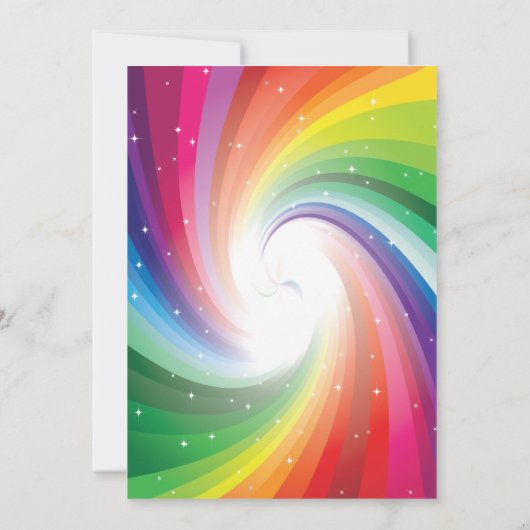 ウイリーWonka Candylandのバースデーパーティ招待状 招待状 (裏面)