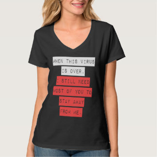 ウイルスが終息したら Tシャツ
