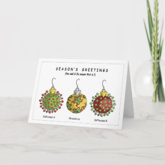 ウイルスのオーナメント シーズンカード