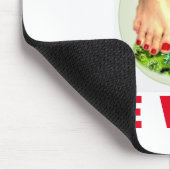 ウイルスのマウスパッドを踏み鳴らす マウスパッド (コーナー)