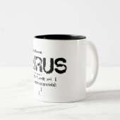 ウイルスのマグII ツートーンマグカップ (正面右)