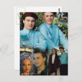 ウイルスの前でブクブクする ポストカード (正面/裏面)