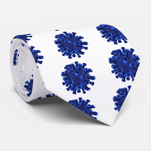 ウイルスの細胞 ネクタイ (ロール)