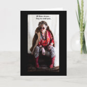 ウイルスは腎臓結石カードのように通過するユーモアのある可能性がある カード (正面)