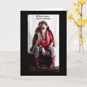 ウイルスは腎臓結石カードのように通過するユーモアのある可能性がある カード (黄色い花)