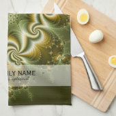 ウイルス変異 キッチンタオル (四つ折り)