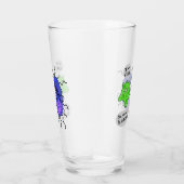 ウイルス微生物 タンブラーグラス (右)