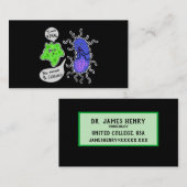 ウイルス性微生物 名刺 (正面/裏面)