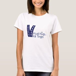 ウイルス時代の仮想ハグ Tシャツ