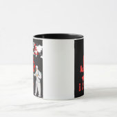 ウイルス柄 コーヒーマグ マグカップ (中央)
