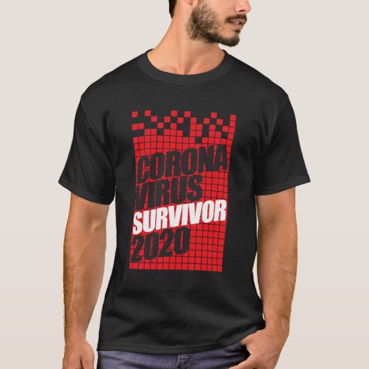 ウイルス生存者2020 Tシャツ (正面)