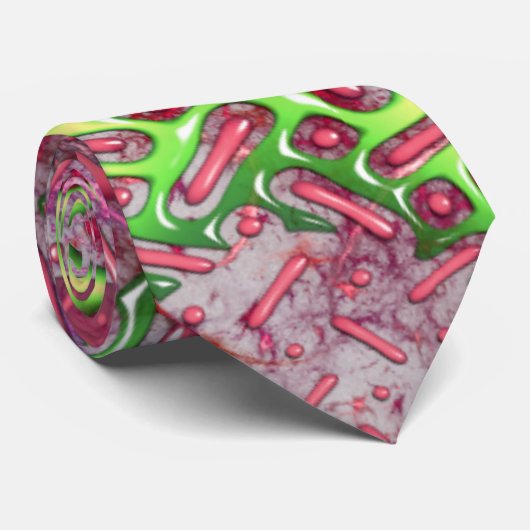 ウイルス3D溶融ガラス ネクタイ (ロール)