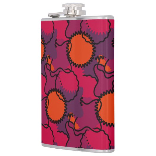 ウイルス フラスク (左)