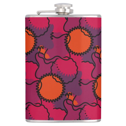 ウイルス フラスク (正面)