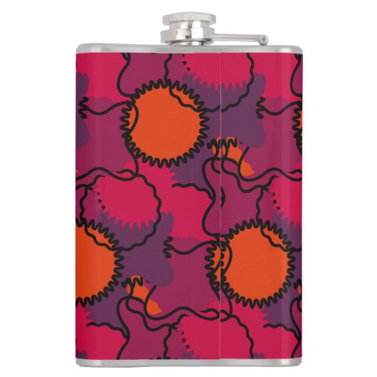 ウイルス フラスク (裏面)