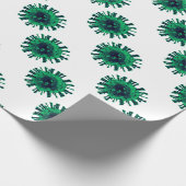 ウイルス ラッピングペーパー (角)