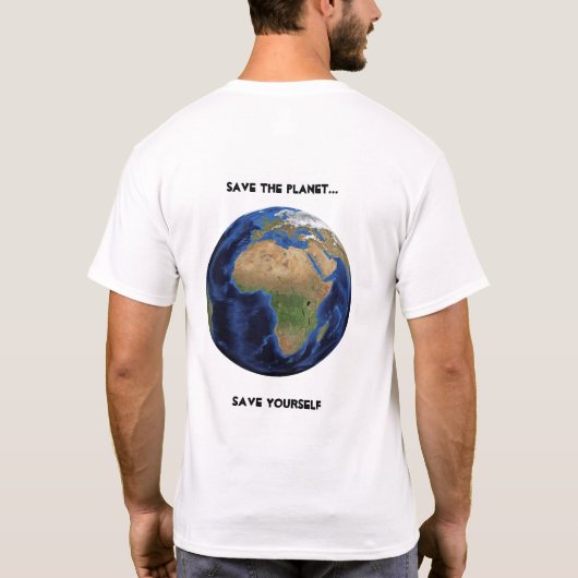 ウイルス Tシャツ (裏面)