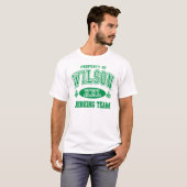 ウイルソンアイルランドの飲むチームTシャツ Tシャツ (正面フル)