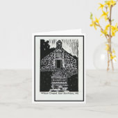 ウイルソンチャペルNotecard カード (黄色い花)