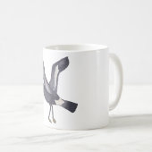 ウイルソンペトレル 水彩画 鳥 アート コーヒーマグカップ (正面右)