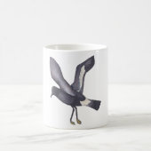 ウイルソンペトレル 水彩画 鳥 アート コーヒーマグカップ (中央)