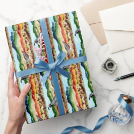 ウイルファミリーサウスウエスタンラッピング紙ピープス ラッピングペーパー