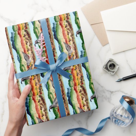 ウイルファミリーサウスウエスタンラッピング紙ピープス ラッピングペーパー (ギフト)