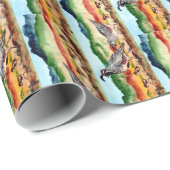 ウイルファミリーサウスウエスタンラッピング紙ピープス ラッピングペーパー (ロールコーナー)